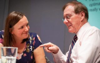 Lenka Medvecová Tinková a Profesor James McKenna